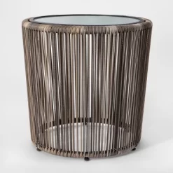 Latigo 3pc Rattan Patio Chat Set, Outdoor Furniture Set - Gray/Brown - Opalhouse™ -Outdoor Comfort Deals Store GUEST d8cebc9c de65 46b7 835c a1ae4a0dd376