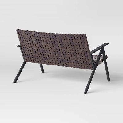 Campton Wicker Patio Loveseat Without Cushion - Threshold™ 3 Campton Wicker Patio Loveseat Without Cushion - Threshold™ - Image 3