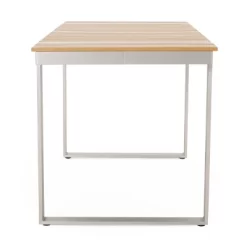 Otero 6pc Outdoor Aluminum Dining Set - Natural/Gray/Silver - Christopher Knight Home -Outdoor Comfort Deals Store GUEST d9e22145 25a1 4279 a6a9 47eaeee363bb