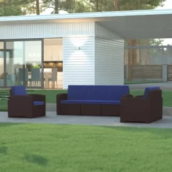 Emma And Oliver Faux Rattan Loveseat With All-Weather Cushions -Outdoor Comfort Deals Store GUEST da13de80 2e36 4eae adad b63b523b5dd3