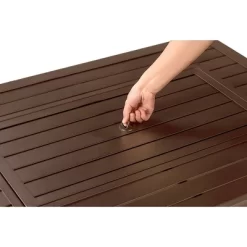 46" X 31" Rectangular Aluminum 55000 BTUs Propane Fire Table With 2 Covers - Oakland Living -Outdoor Comfort Deals Store GUEST dba9781a 49d7 4889 bed0 e5fcef7284e0