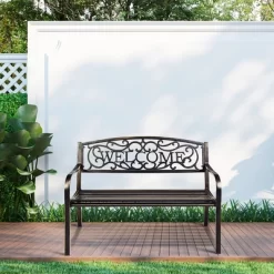 Costway Garden Bench Outdoor Furniture Porch Path Loveseat Chair -Outdoor Comfort Deals Store GUEST dd466149 0583 4889 bd46 da4da01c0158