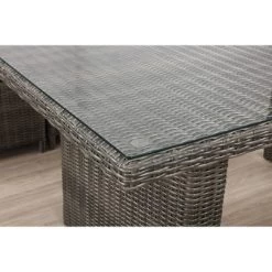 Asti Rectangle Wicker Outdoor Cocktail Table - Gray - Alaterre Furniture -Outdoor Comfort Deals Store GUEST e24d3f48 14df 4da9 8414 dc7a5489691e