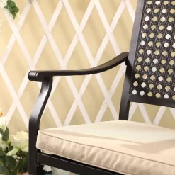 7pc Outdoor Dining Set With Swivel Chairs With Cushions & Faux Wood Table With Umbrella Hole - Captiva Designs 29 7pc Outdoor Dining Set With Swivel Chairs With Cushions & Faux Wood Table With Umbrella Hole - Captiva Designs -Outdoor Comfort Deals Store GUEST e30069e9 9b7d 47c0 a3c1 5ffae550d08b