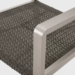 Cape Coral 7pc Aluminum & Wicker Glass Outdoor Patio Dining Set - Silver/Gray - Christopher Knight Home -Outdoor Comfort Deals Store GUEST e4ec4a7a 479a 42f8 a559 6bb409a44a14