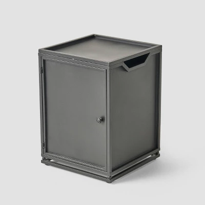 Malawi 10pc Acacia UShaped Sectional Sofa Set With Fire Pit Gray/Dark Gray - Christopher Knight Home 6 Malawi 10pc Acacia UShaped Sectional Sofa Set With Fire Pit Gray/Dark Gray - Christopher Knight Home - Image 6