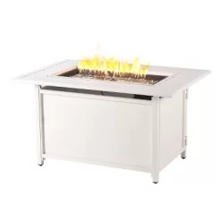 46" X 31" Rectangular Aluminum 55000 BTUs Propane Fire Table With 2 Covers - Oakland Living -Outdoor Comfort Deals Store GUEST e5cbe74f 5292 4803 839d 28b6ca75ffc5