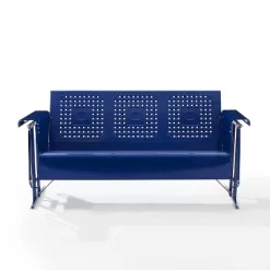 Bates Outdoor Metal Sofa Glider - Navy - Crosley -Outdoor Comfort Deals Store GUEST e60d4040 a971 4e93 811e 126effeff912
