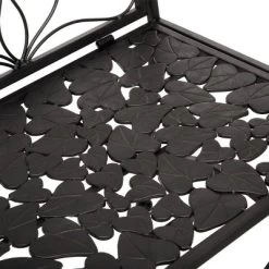 38" X 45" Iron Birds And Leaves Outdoor Garden Bench Brown - Alpine Corporation -Outdoor Comfort Deals Store GUEST e7b4bd21 0248 4662 bed5 e2302852d4c9