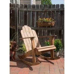 Outdoor Acacia Wood Adirondack Rocker Acorn Finish - Linon 10 Outdoor Acacia Wood Adirondack Rocker Acorn Finish - Linon -Outdoor Comfort Deals Store GUEST e9956239 580e 416f 97e6 640bd3138da5