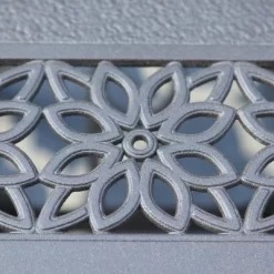 Outdoor Cast Aluminum Round Table With 1.97" Umbrella Hole - Brown - Captiva Designs -Outdoor Comfort Deals Store GUEST eaeb557f 5a6b 4b03 8c2f 6a378cb43c7f