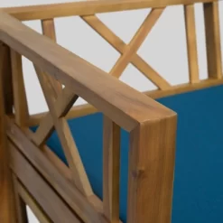 Long Beach Acacia Wood Extendable Patio Daybed Sofa Teak - Christopher Knight Home -Outdoor Comfort Deals Store GUEST eb5e3d9a 8f8a 45d4 a269 1f989f56954d