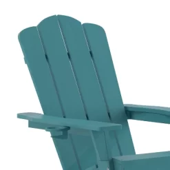 Merrick Lane Adirondack Chair With Cup Holder And Pull Out Ottoman, All-Weather HDPE Indoor/Outdoor Chair -Outdoor Comfort Deals Store GUEST ed0e3b47 844e 4b23 92ea ba5ed98847db
