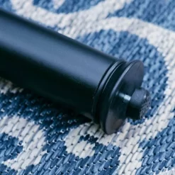 7pc Outdoor Dining Set With With Padded Sling Chairs & Metal Rectangle Table With Umbrella Hole - Captiva Designs -Outdoor Comfort Deals Store GUEST ed98a506 e912 4793 a094 754403a0b33e 2