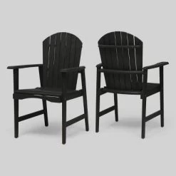 2pk Malibu Acacia Wood Patio Adirondack Dining Chairs - Christopher Knight Home -Outdoor Comfort Deals Store GUEST f15d5fd3 3217 44fa bf8c 7cc23db111df