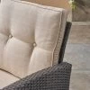 Sanger Wicker Sofa - Gray/Beige - Christopher Knight Home