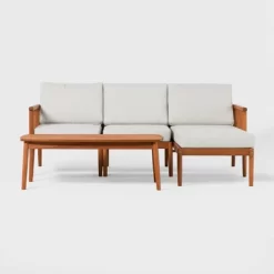 Saracina Home 4pc Modern Boho Eucalyptus Spindle Outdoor Sectional Set 18 Saracina Home 4pc Modern Boho Eucalyptus Spindle Outdoor Sectional Set -Outdoor Comfort Deals Store GUEST f446e2a0 2704 4f48 8df0 4f1ef2c2f33a