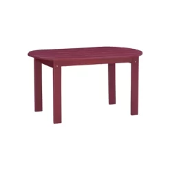Adirondack Oval Coffee Table - Linon -Outdoor Comfort Deals Store GUEST f4ce6b1f c601 4b7f 85cd 55cbeed56aa5