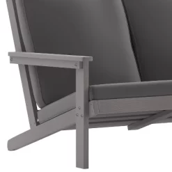 Flash Furniture Charlestown All-Weather Poly Resin Wood Adirondack Style Deep Seat Patio Loveseat With Cushions 17 Flash Furniture Charlestown All-Weather Poly Resin Wood Adirondack Style Deep Seat Patio Loveseat With Cushions -Outdoor Comfort Deals Store GUEST f5453d51 62d1 4ca0 8f4b f618351b3687