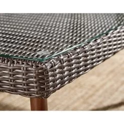 All-Weather Wicker Athens Outdoor Cocktail Table Brown - Alaterre Furniture -Outdoor Comfort Deals Store GUEST f5ad7608 6e18 4b02 be6e 40cbae410008