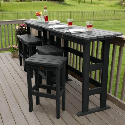 Lehigh 6pc Bar Height Balcony Set - Highwood 3 Lehigh 6pc Bar Height Balcony Set - Highwood - Image 3