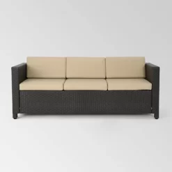 Puerta Wicker Patio Sofa - Christopher Knight Home -Outdoor Comfort Deals Store GUEST f8727fc1 2092 4698 aa3f 6ac0236606f1