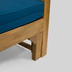 Long Beach Acacia Wood Extendable Patio Daybed Sofa Teak - Christopher Knight Home -Outdoor Comfort Deals Store GUEST f94e48c8 08bd 484e 9f0f ae7b47feaba2