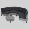 Navagio 5pc Wicker Sofa Set Gray/Dark Gray - Christopher Knight Home