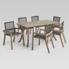 O'Shanter 7pc Acacia Dining Set - Christopher Knight Home