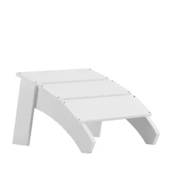 Merrick Lane Modern All-Weather Poly Resin Wood Adirondack Ottoman Foot Rest 27 Merrick Lane Modern All-Weather Poly Resin Wood Adirondack Ottoman Foot Rest -Outdoor Comfort Deals Store GUEST fd95f304 6259 474e ba30 69ff61890de1
