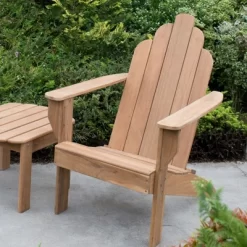 Cambridge Casual Sherwood Teak Outdoor Patio Adirondack Chair -Outdoor Comfort Deals Store GUEST fe488fe9 1aa3 4719 a21d 095c7df9dc6d