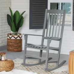 Cambridge Casual Alston Mahogany Outdoor Patio Rocking Chair -Outdoor Comfort Deals Store GUEST fefcce97 f826 427f a75b c24fd4dc693d
